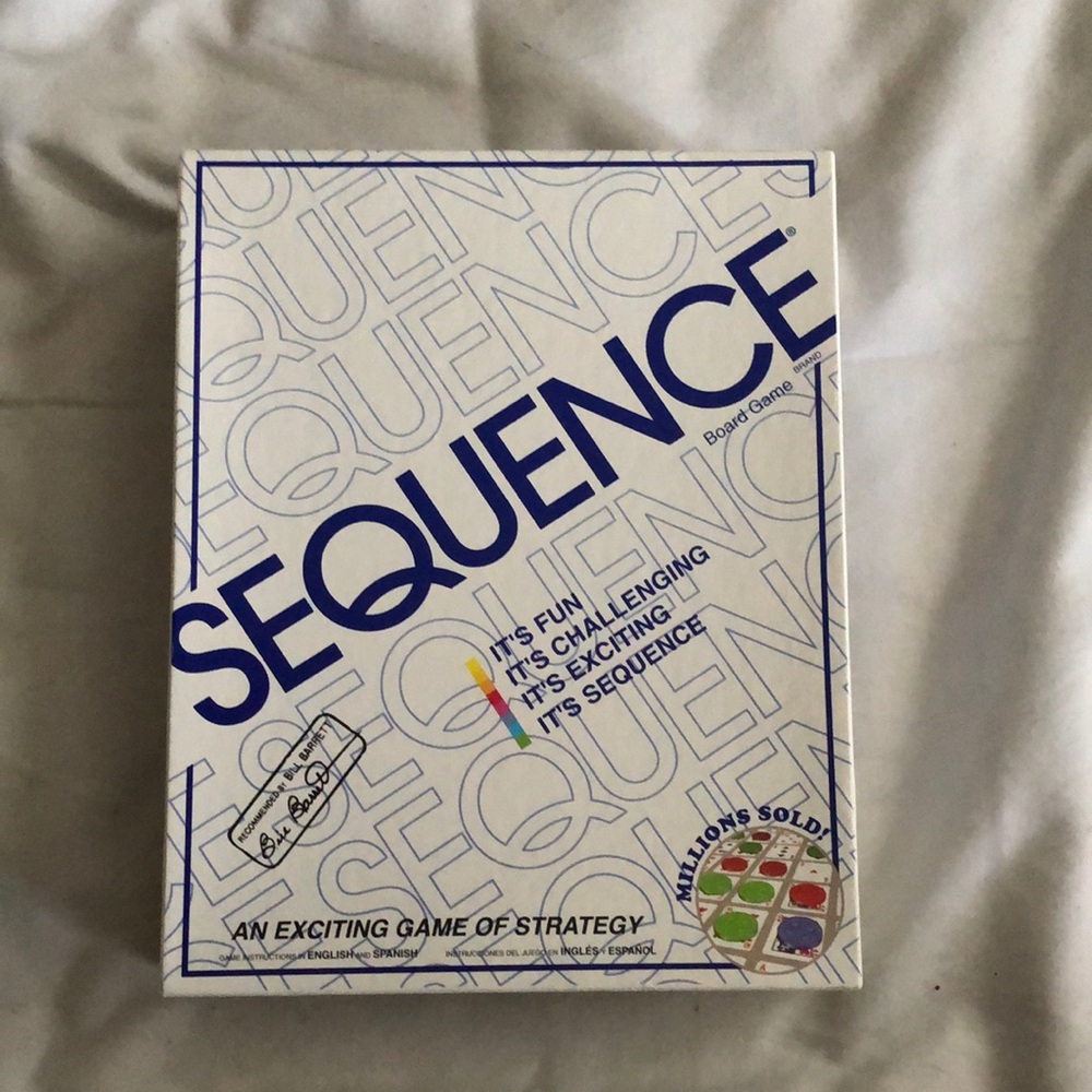 Sequence Strategy Board Game